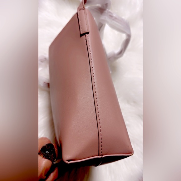 NWOT SAMARA Medium Crossbody Bag Peony/Dirty Pink. 9” X 8” Suede interior - Picture 10 of 11